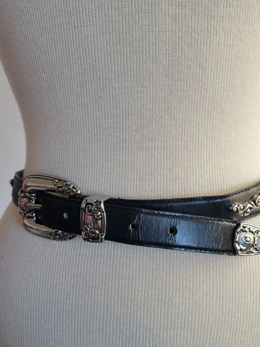 Chrome Hearts Talon Belt & Brighton Marcus Reversible Belt (set of 2)
